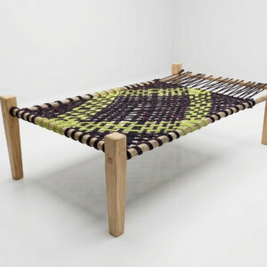 Classic Wooden Rope Bed (Kattil)