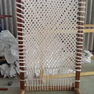 Premium White Color Rope Bed